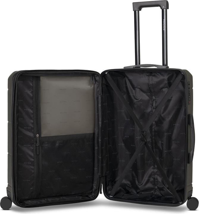 Produktbild Police 4 Rollen Trolley 64 cm mit Dehnfalte (63 l)
