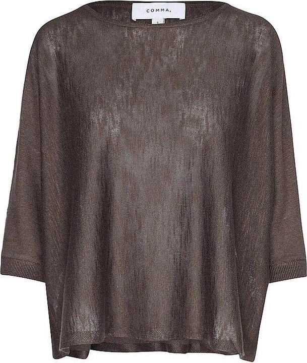 Actual product image Comma Lockerer Feinstrickpullover aus Leinenmix (XL)