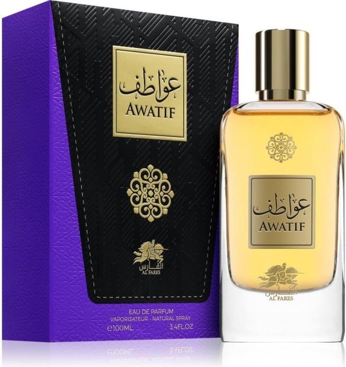 Actual product image Al Fares Perfumes Awatif Eau De Parfum for Women 100ml (Eau de parfum, 100 ml)