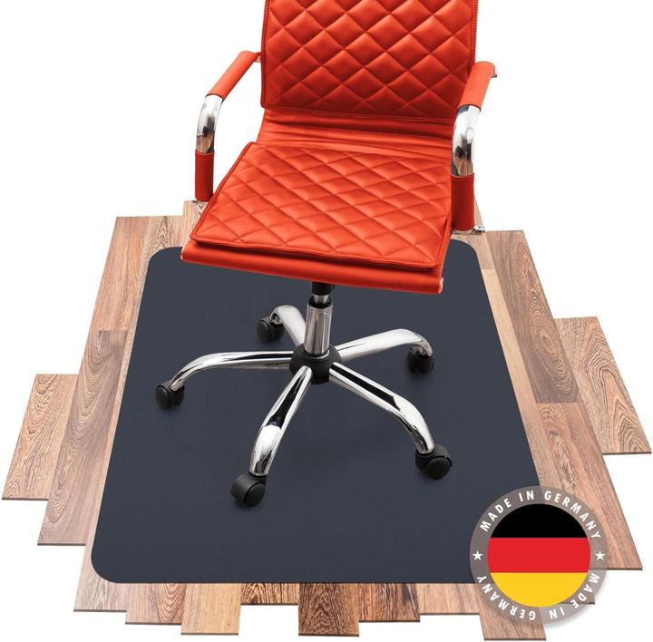 Image du produit Schmiedwerk Kratzfeste Bodenschutzmatte für Bürostühle, Fussbodenheizung geeignet (90 x 120 cm)
