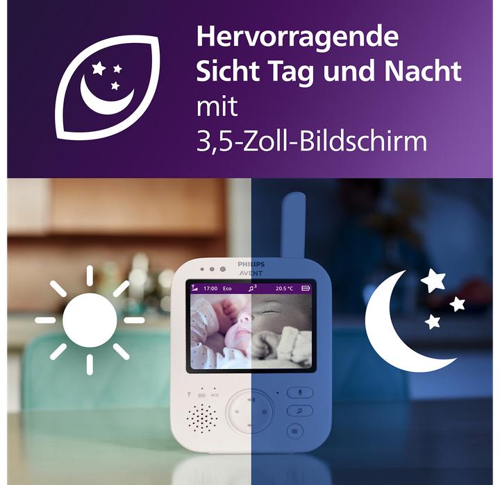 Produktbild Philips Avent Video & Audio Premium (Babyphone mit Kamera, 300 m)