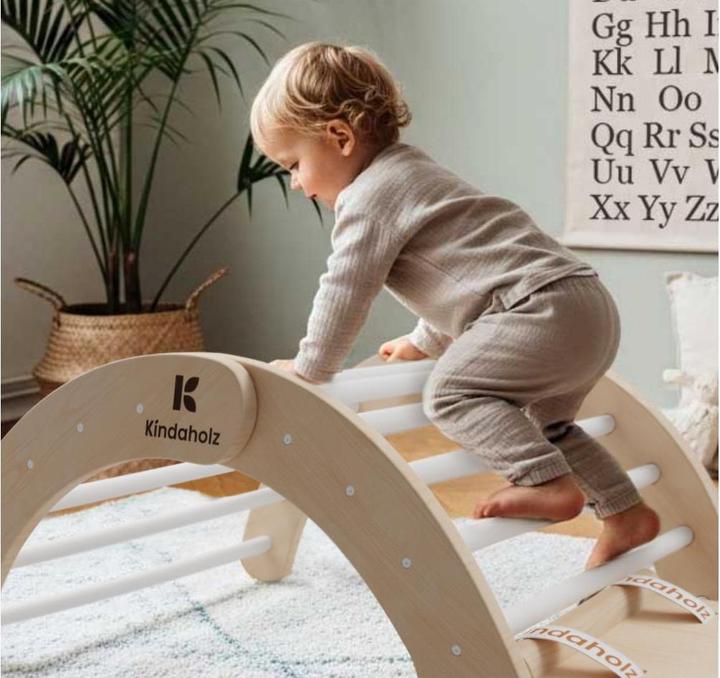 Actual product image Kindaholz Indoor Klettergerüst NINA