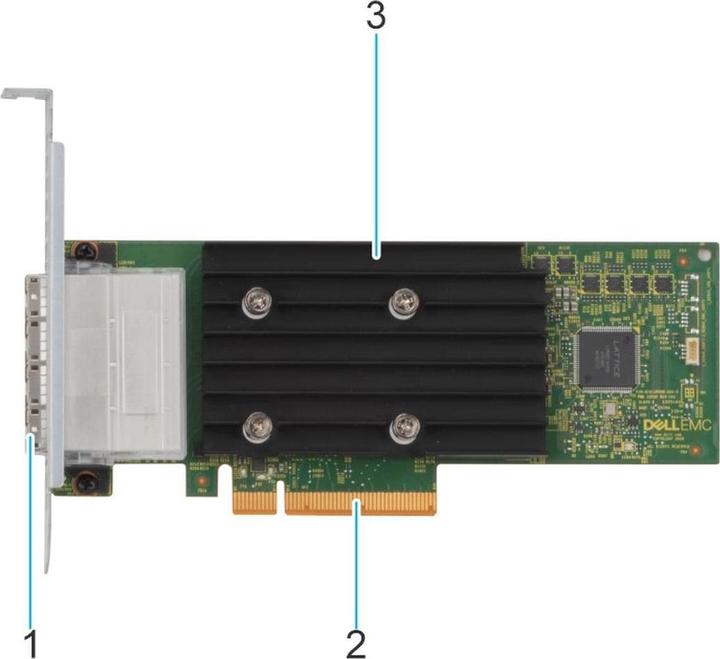 Actual product image Dell 405-AAZY Interface Card/Adapter Built-in Fiber