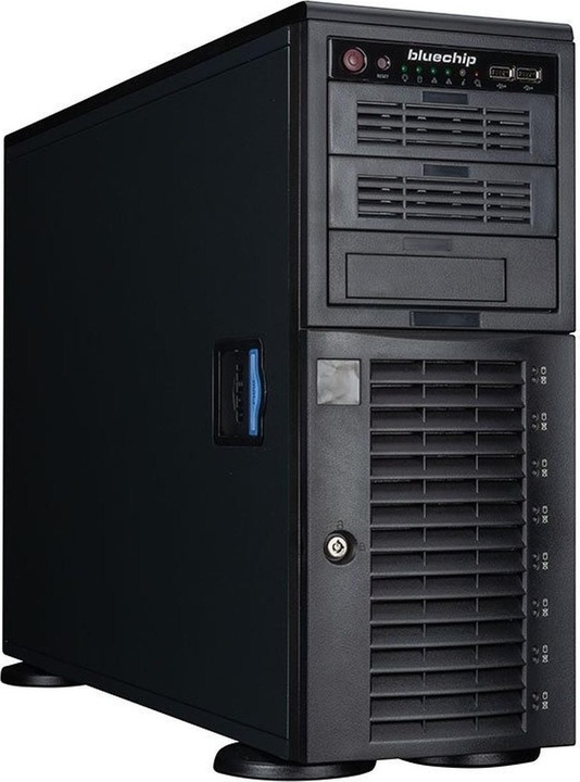 Produktbild Bluechip SERVERline T30336a Silent/Quiet-Server, Tower, Intel Xeon E-2414 Prozessor / 2.60 GHz, 3 (32 GB, Tower Server)