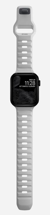 Actual product image Nomad Sport Strap V2 44mm/42mm Lunar Gray (44 mm, Plastic)