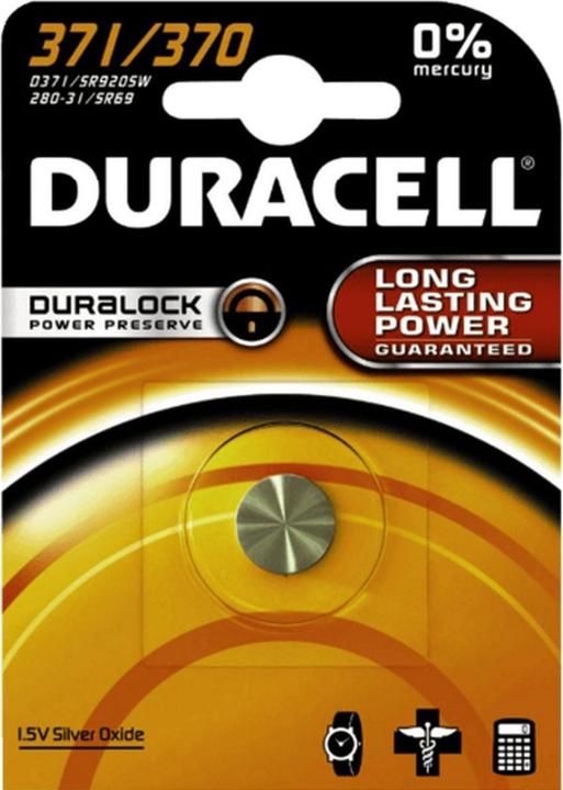 Actual product image Duracell Speciality 371/370 (1 pcs., SR69, 40 mAh)