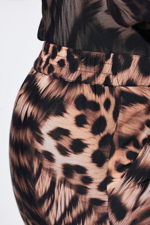 Image du produit Miamoda Culotte, weites, gerades Bein, Leo-Patchmuster (58)
