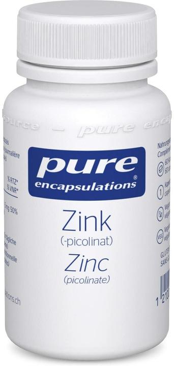 Actual product image Pure encapsulations Zinc (60 pcs., Capsules, 11 g)