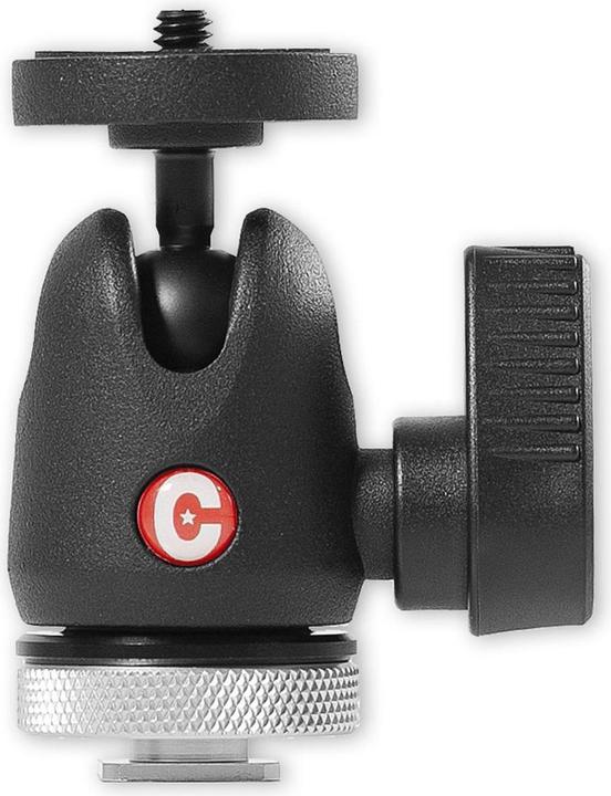 Caruba Centre Ball Head met Cold Shoe Mount (Kugelkopf)