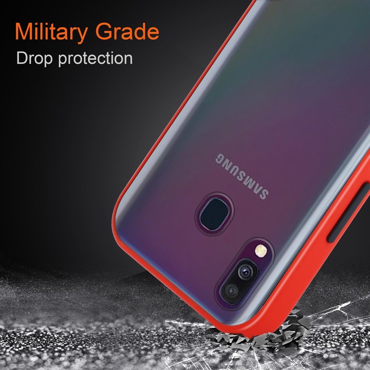 Produktbild Cadorabo Hybrid Matt Cover (Samsung Galaxy A40)