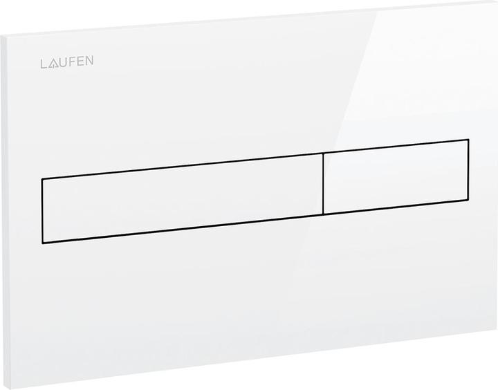 Produktbild Laufen flush plate white