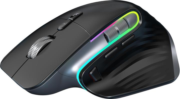 Produktbild Gembird MUSG-RAGNAR-WRX900 mouse Right-hand RF Wireless + Bluetooth Laser 1600 DPI (Kabellos)