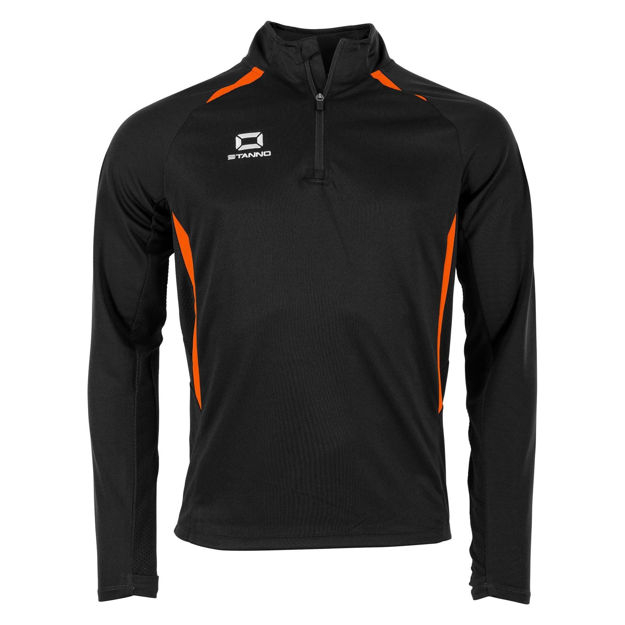 Stanno, Herren, Laufjacke, Stadio (L), Orange, Schwarz, L