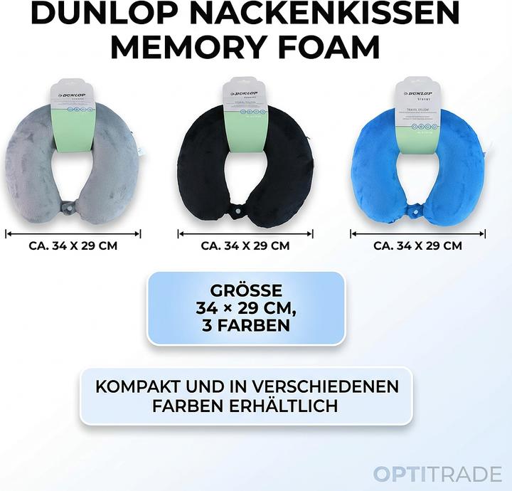 Immagine prodotto Dunlop Cuscino per il collo (Cuscino per testa e collo)