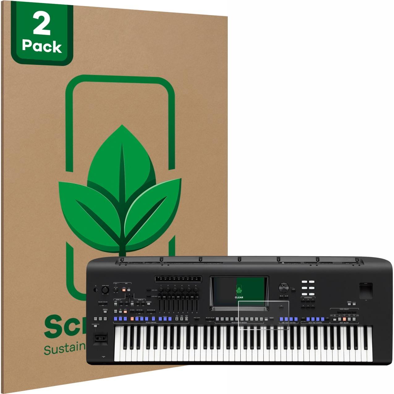 ScreenLeaf Schutzfolie nachhaltiger Displayschutz Displayschutzfolie Folie Klar Transparent, Audio Zubehör, Transparent