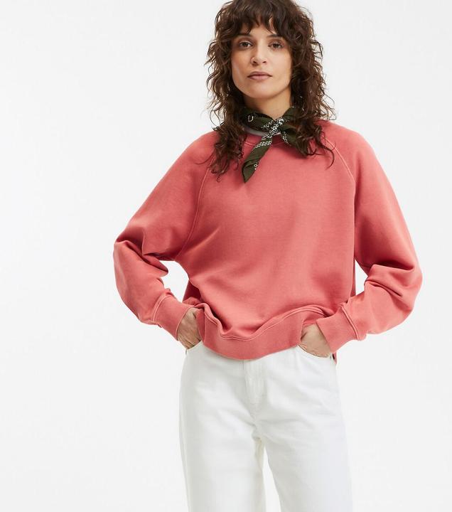 Actual product image La Redoute Collections Sweatshirt mit rundem Ausschnitt (M)
