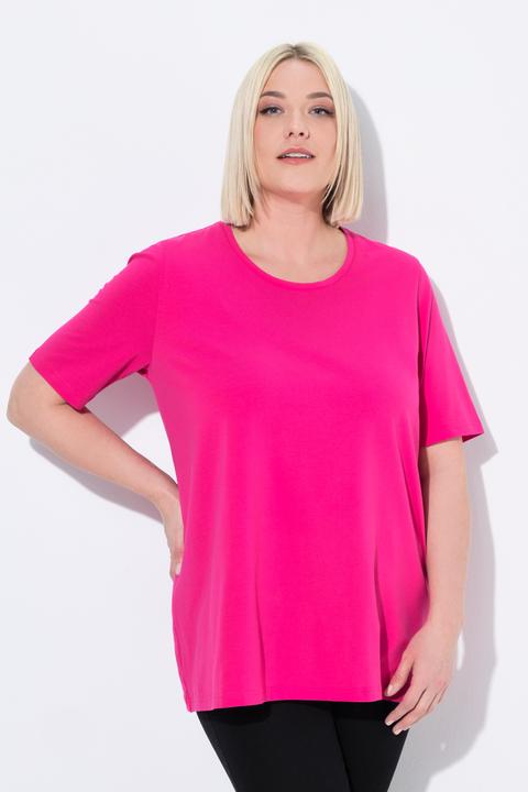 Actual product image Ulla Popken Essential Round Neck Stretch Tee (42, 44)