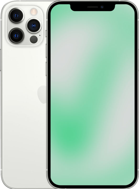 Actual product image Revendo iPhone 12 Pro (128 GB, Silver, 6.10", 12 Mpx, SIM + eSIM, B / Very good)