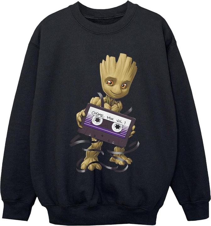 Produktbild Guardians Of The Galaxy Groot Cosmic Tape Sweatshirt Jungen (140, 146)