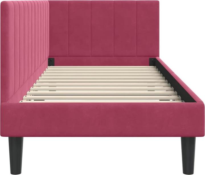 Actual product image vidaXL Eckbettgestell (80 x 200 cm)