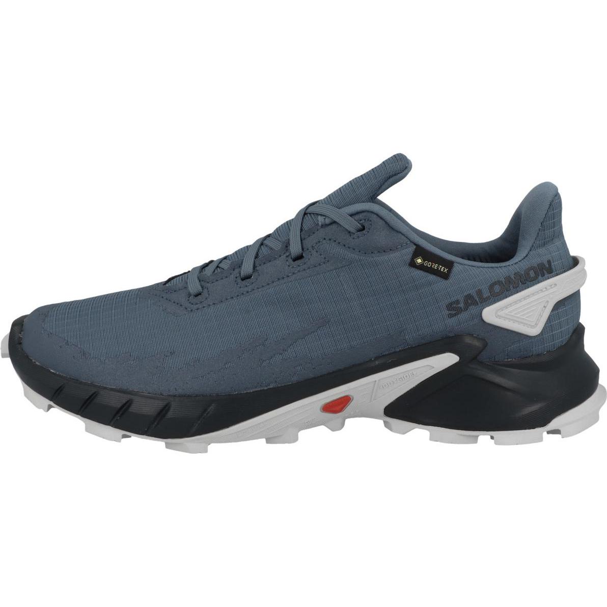 Salomon, Herren, Laufschuhe, Alphacross 4 GTX - 57153 (43 1/3), Blau