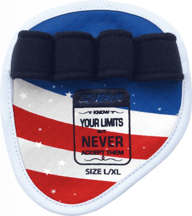 Actual product image Chiba 40186 Motivation Grippad (Royal/Red/White) (S, M)