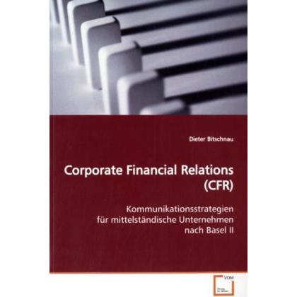 Corporate Financial Relations (CFR), Fachbücher