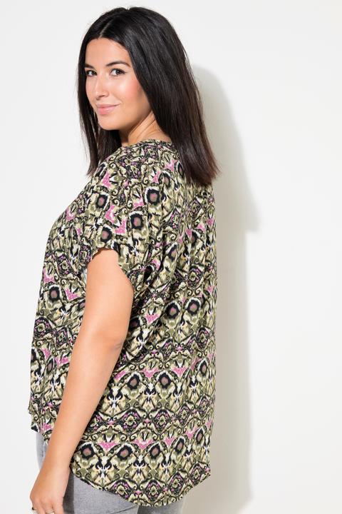 Immagine prodotto Studio Untold Maglia dal taglio oversize con stampa grafica e scollo a V (58)
