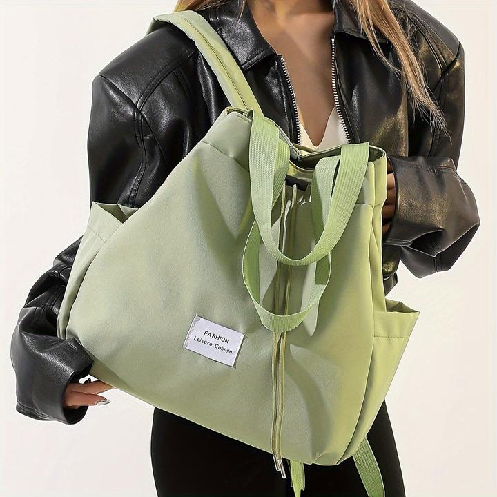 Image du produit Only-Bags.Store Casual Drawstring Sac à dos, sac à bandoulière léger, style BCBG Sac d'école portable