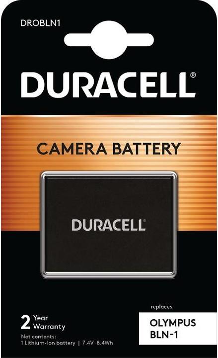 Produktbild Duracell Li-Ion Akku 1100 mAh für Olympus BLN-1 (Kamera Akku)