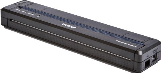 Actual product image Brother PJ-762 PocketJet (Thermal transfer, Black and white)