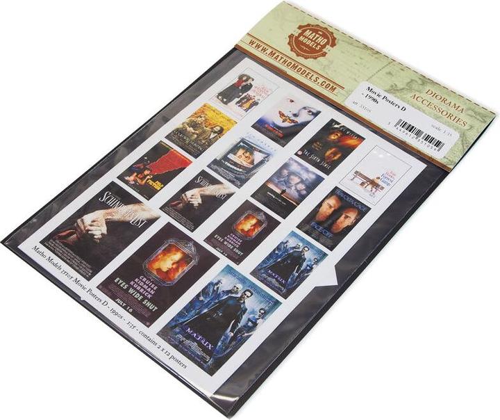 Actual product image Matho Models Movie Posters D - 1990s