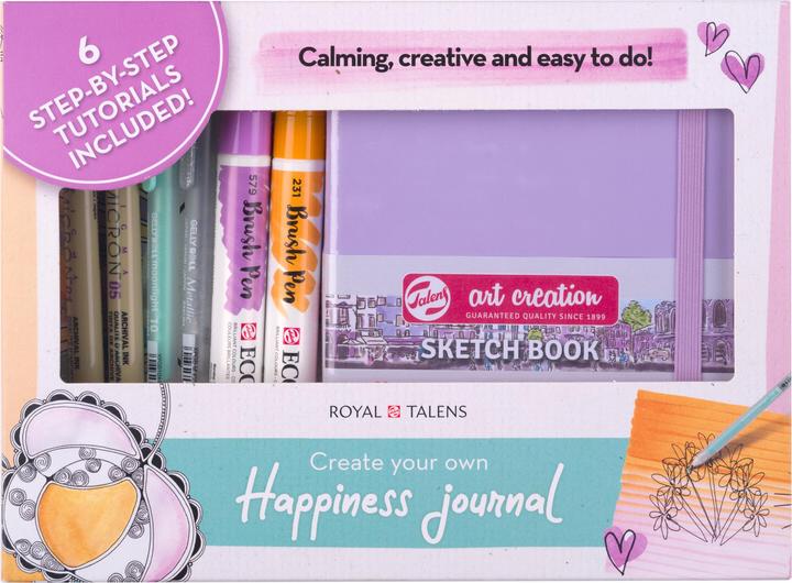 Actual product image Talens Journal Set Happiness 8-teilig (8 x)