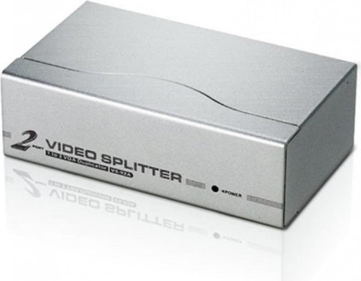 Produktbild Aten VS92A, 2 Port VGA Splitter mit Signalverstärker bis 30m