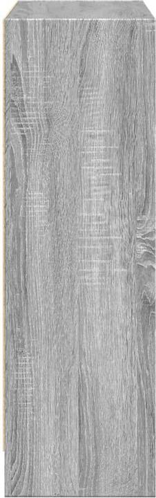 Image du produit vidaXL Bücherregal Regal Standregal Büroregal Aufbewahrungsregal Grau Sonoma (80 x 24 x 76 cm)