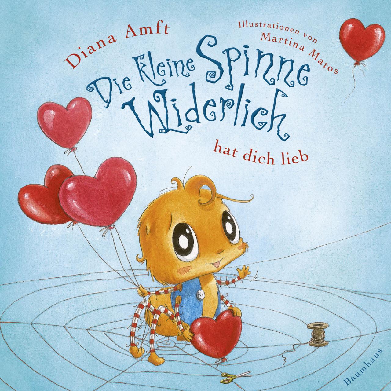 Die kleine Spinne Widerlich hat dich lieb (Pappbilderbuch), Kinderbücher von Diana Amft