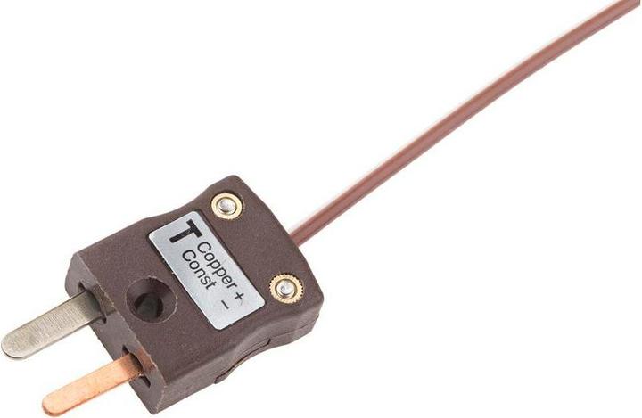 Produktbild RS PRO Type T Thermocouple + Plug, 5m (5 m)