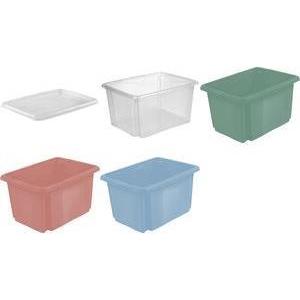 keeeper, Aufbewahrungsbox, Aufbewahrungsbox emil, 24 Liter, nordic-red Material: PP, mit Griffmulden (24 l)