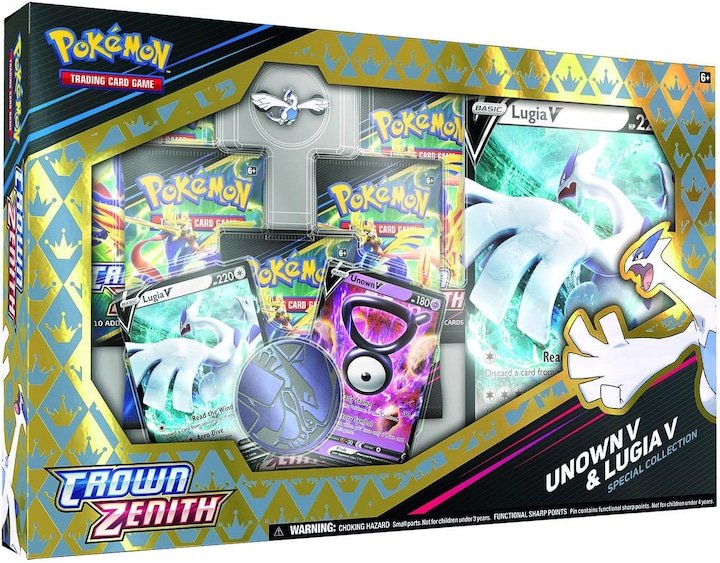 Image du produit Pokémon Collection spéciale Crown Zenith - Unown & Lugia (Anglais, Coffret & Collection)