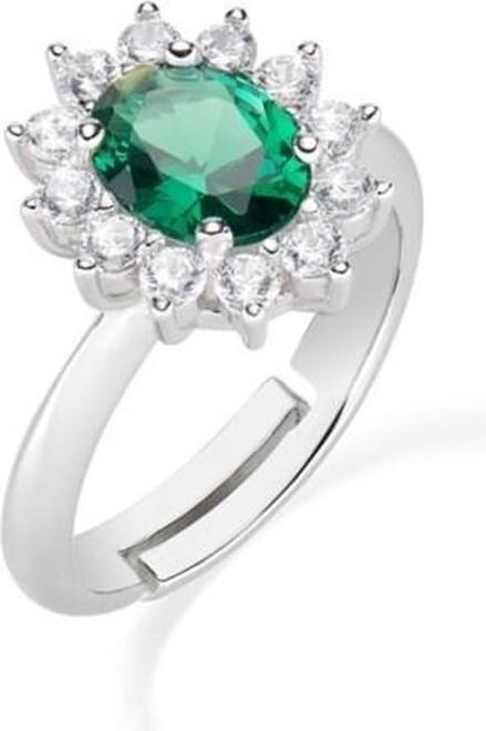 Immagine prodotto Amen Bellissimo anello in argento con zirconia cubica Lady ANLDGBBVE - Circuito: 54 mm