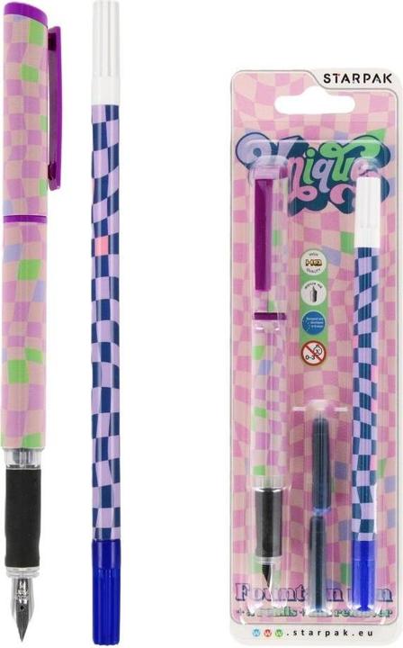 Produktbild Starpak Füllfederhalter 2 Patronen + einzigartiger Radiergummi (1 x)