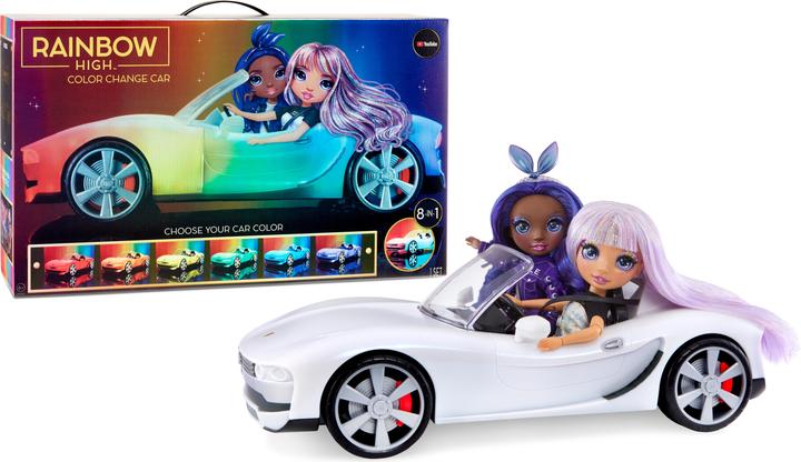 Produktbild MGA Rainbow High- Color Change Car