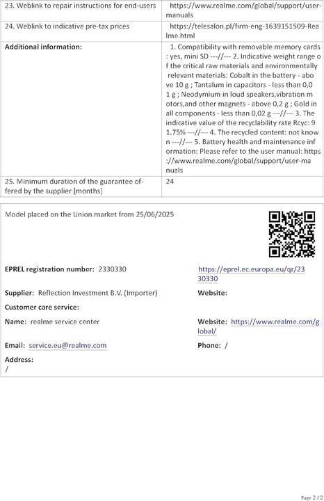 Produktbild realme C71 128GB/6GB - White Swan (128 GB, White, White Swan, 6.67", Dual SIM, 5G)