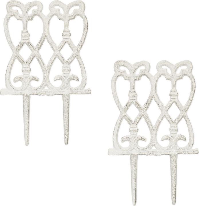 Actual product image Relaxdays 2x bed edging (1 cm)