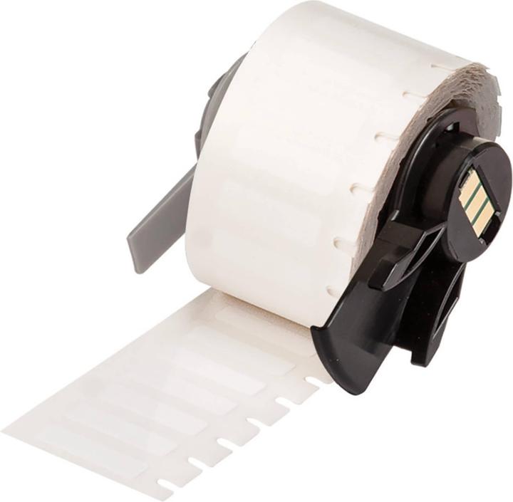 Brady M6-9-423, Polyester, Weiss, glänzend, 16.51 x 5.08 mm, permanent (750 E.) (2.70 cm)
