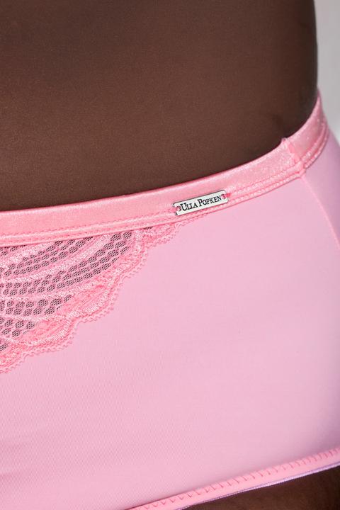 Immagine prodotto Ulla Popken Slip midi in microfibra con pizzo (50, 52)