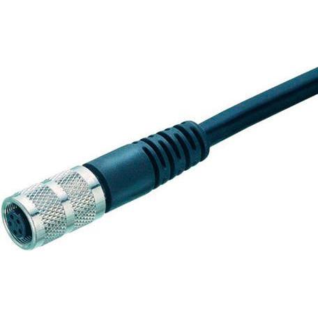Schubiger Serie 712 3 pole M9 female connector with PUR cable 2mtr, Elektronikkabel + Stecker