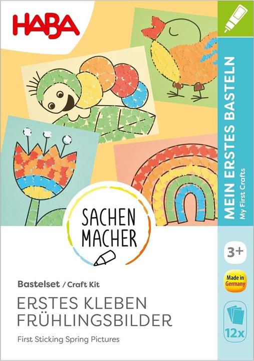 Produktbild Haba Bastelset - Erstes Kleben Frühlingsbilder