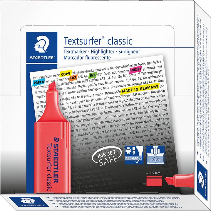 Produktbild Staedtler TEXTSURFER CLASSIC 364 - Textmarker (1x)