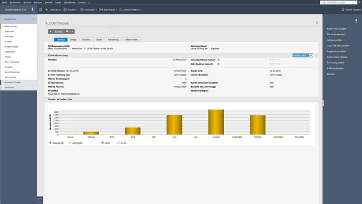 Produktbild Lexware Faktura+auftrag plus 2020 (1 User, 12 Monate)
